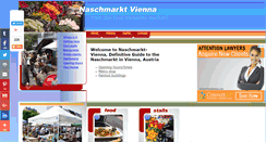 Desktop Screenshot of naschmarkt-vienna.com